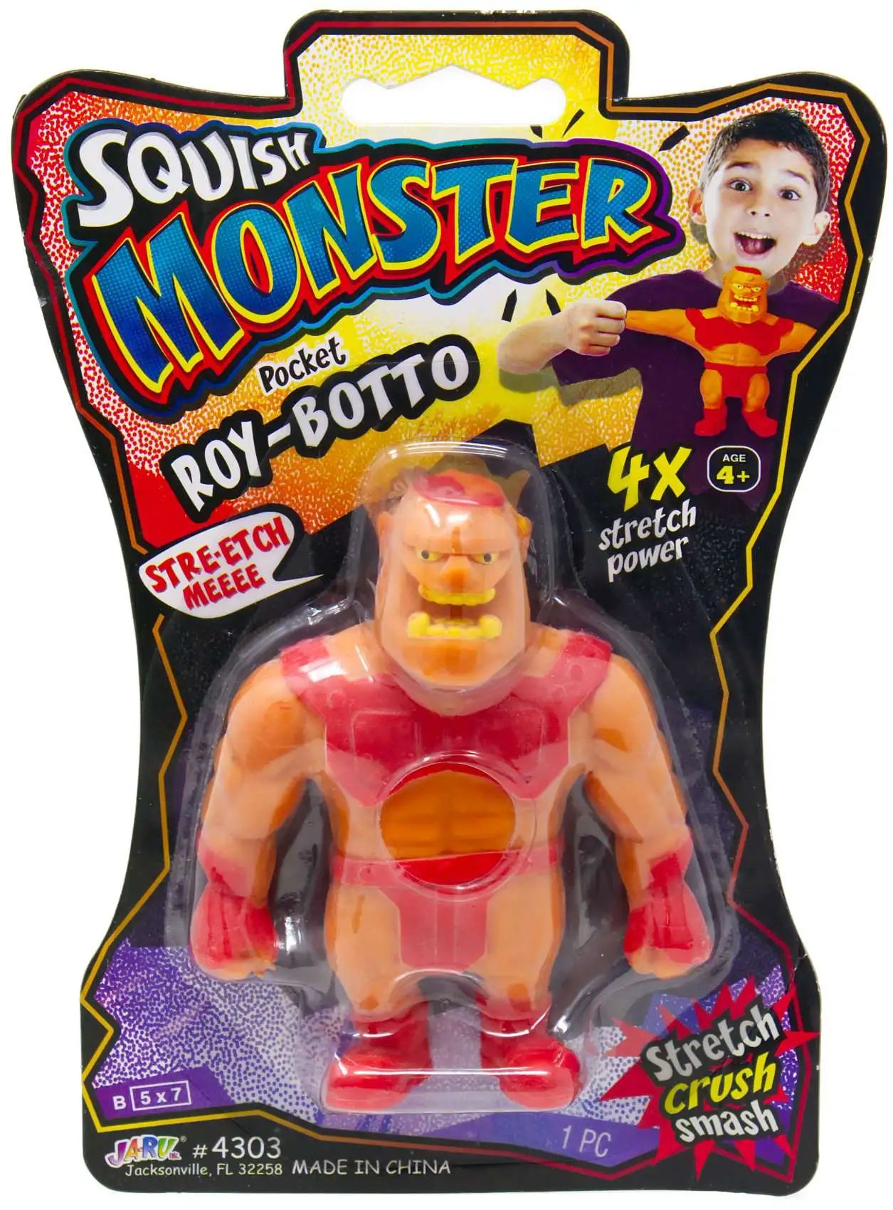 Squish Monster Pocket Roy-Botto 3.5-Inch Stretchy Figure