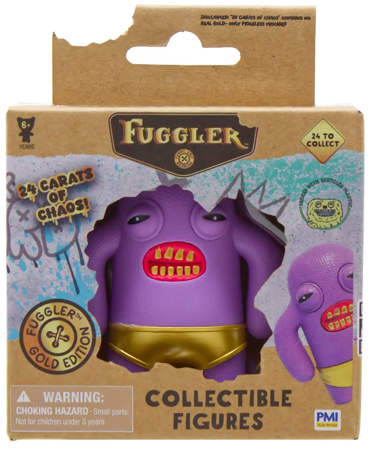 Fuggler Gold Edition Mr. Needles 2.5-Inch Mini Figure