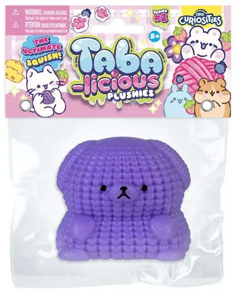 Taba-Licious Plushies Bear 3-Inch Squeeze Toy [Knit Texture]