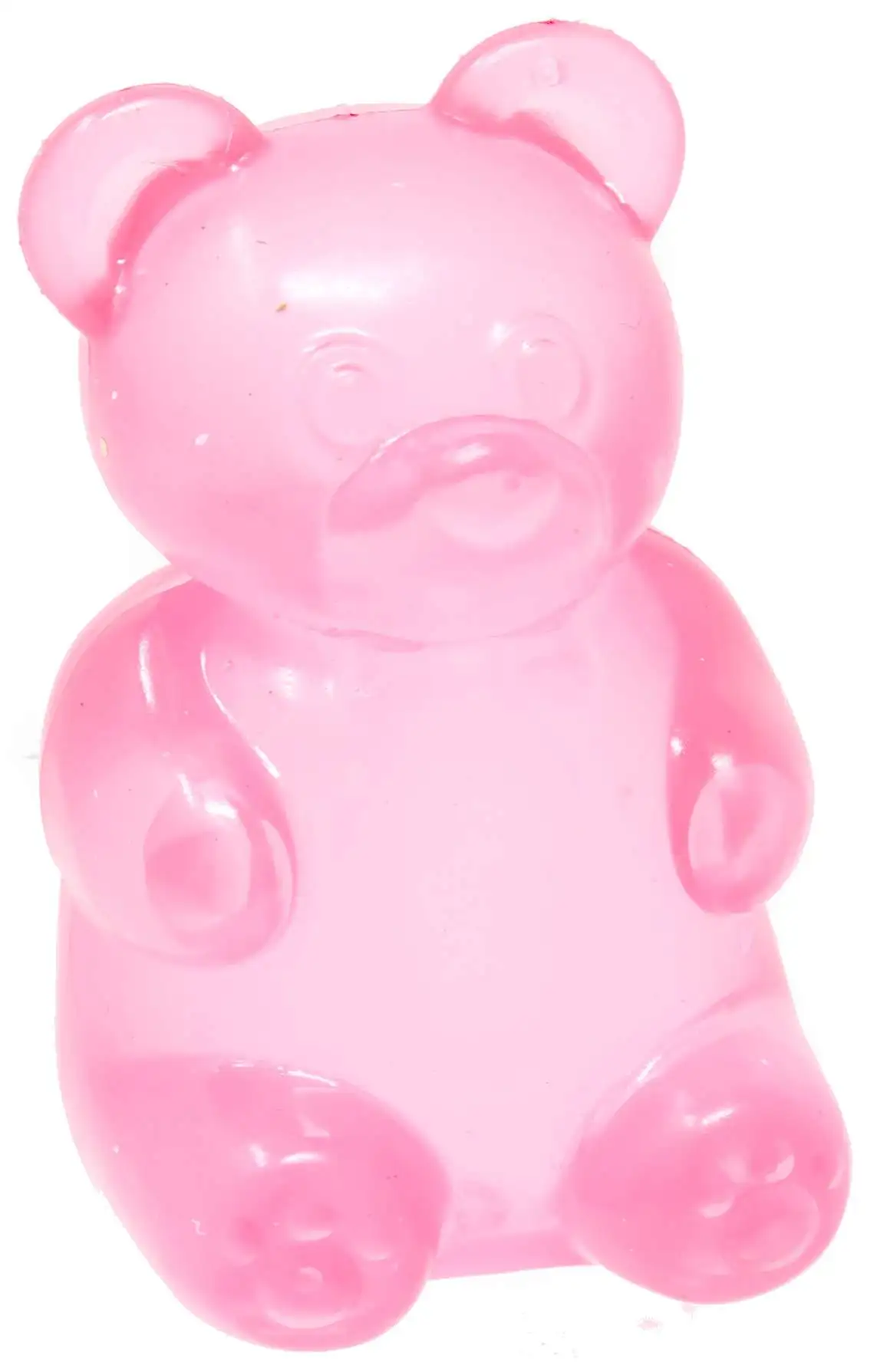 Gummy Bear Squish! PINK 3.1-Inch Stress Squishy Fidget Toy