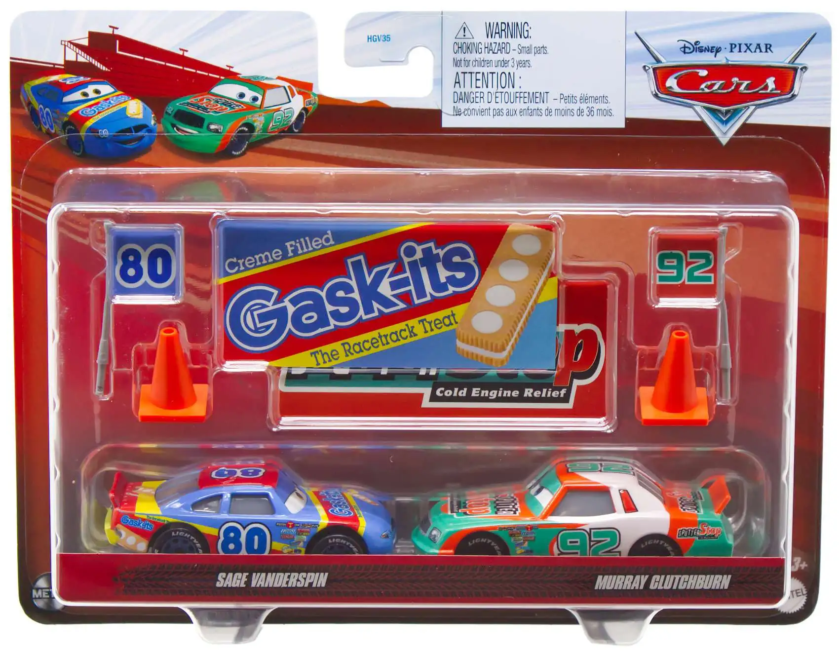 Disney Pixar Cars Metal Sage Vanderspin Murray Clutchburn 155