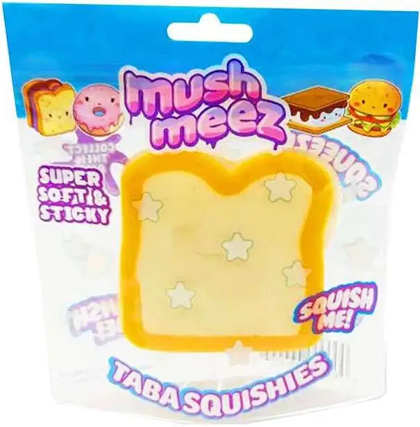 MushMeez Taba Squishies PB&J Squeeze Toy