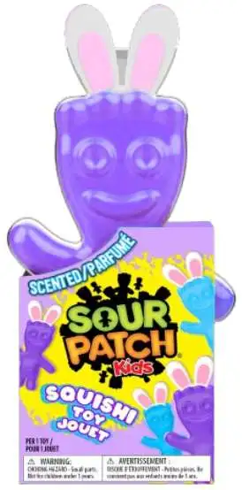 Sour Patch Kids Easter PURPLE Squishy Toy [Scented]