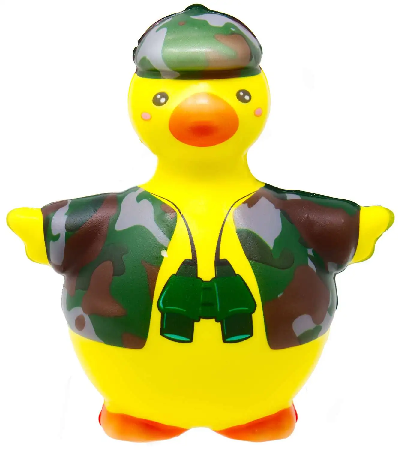 Hello Ducky! Slo-Rise Smushy Ducky CAMO Squeeze Toy