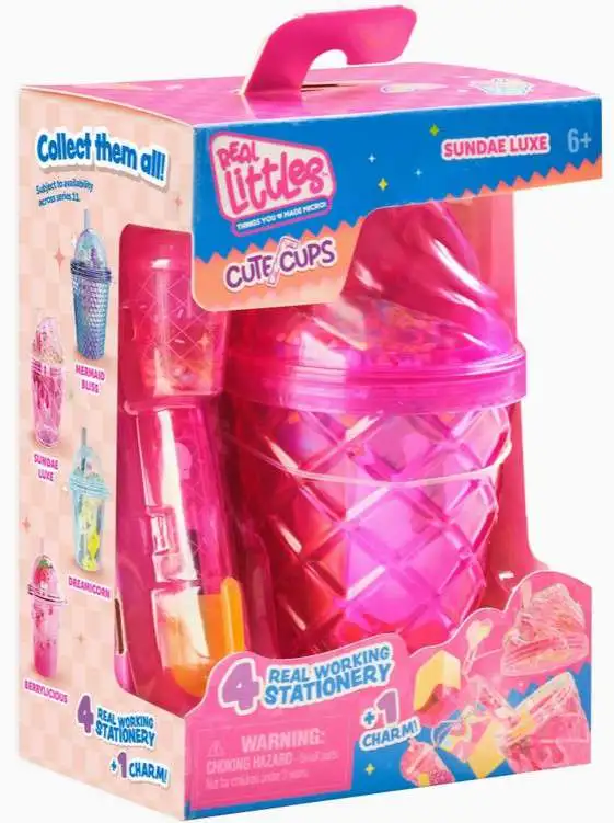Shopkins Real Littles Cute Cups Sundae Luxe Mystery Pack