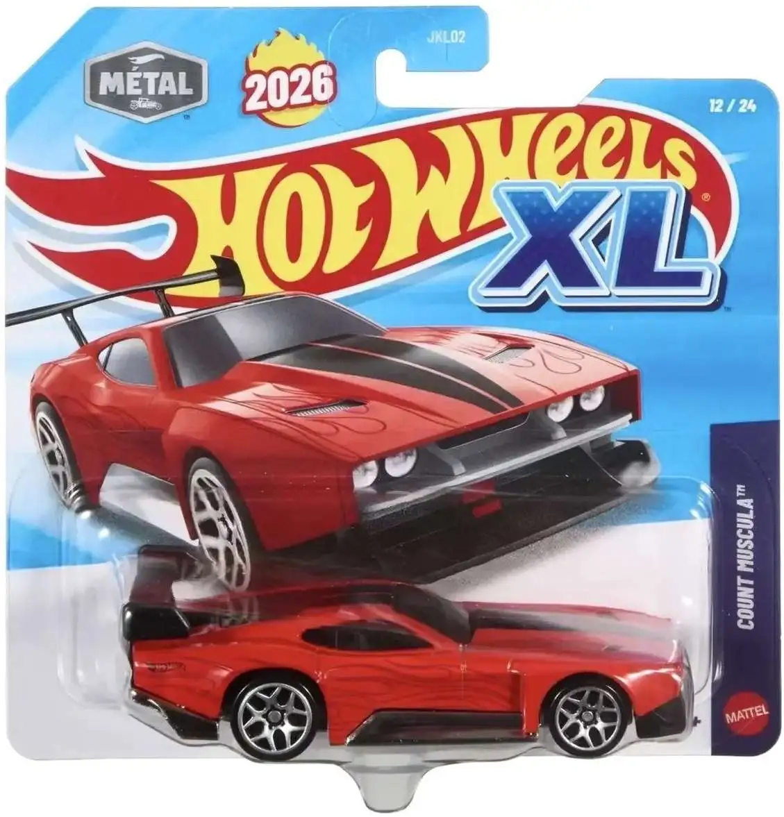 Hot Wheels XL Count Muscula Die Cast Car