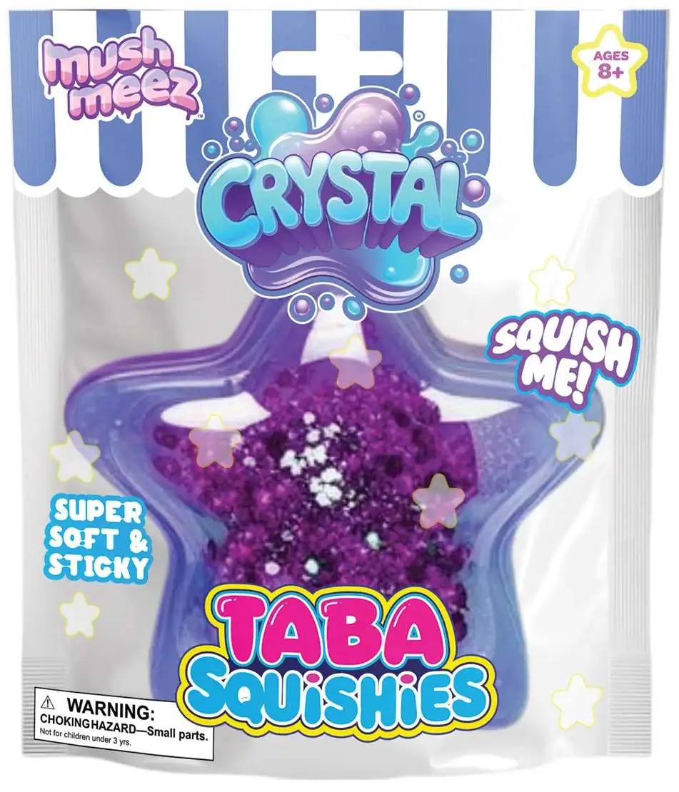 MushMeez Taba Squishies Crystal Star Squeeze Toy
