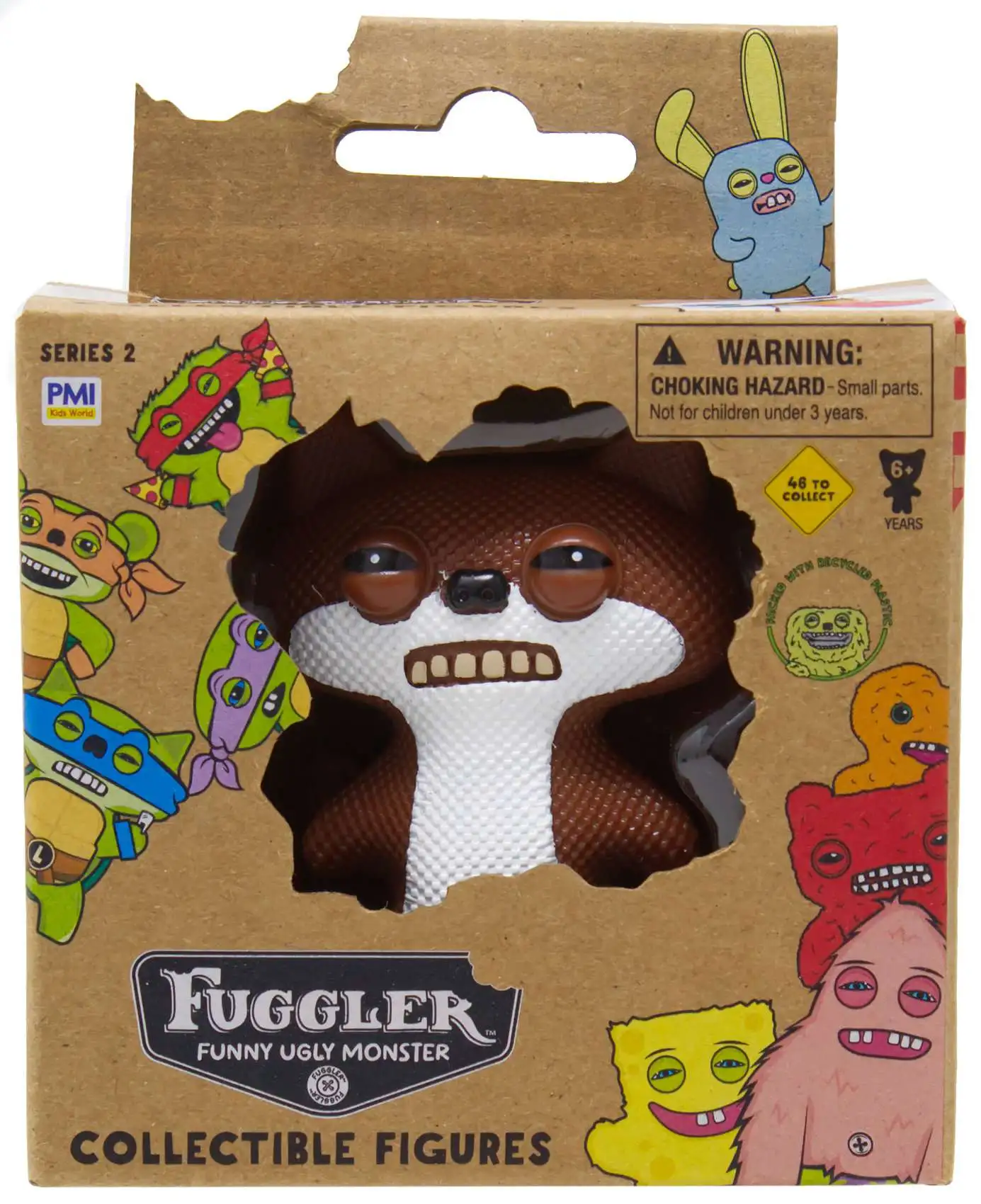 Fuggler Series 2 Suspicious Fox 2.5 Mini Figure PMI - ToyWiz