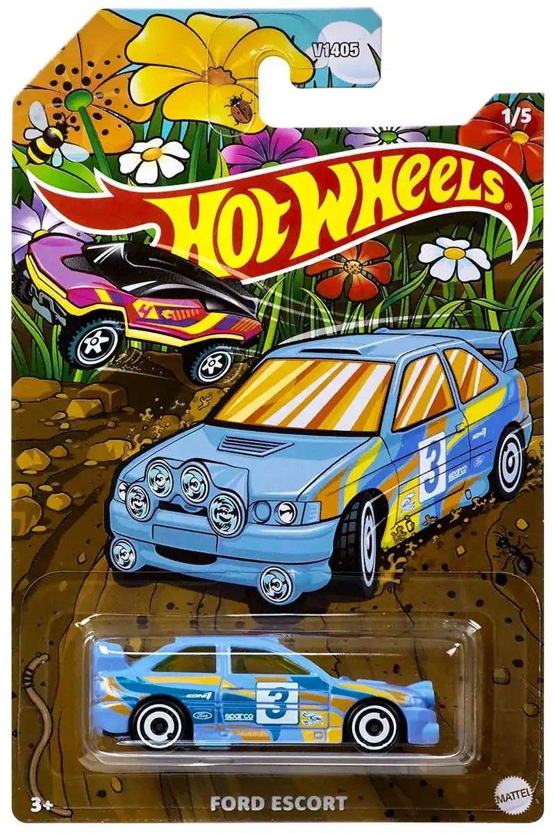 Hot Wheels 2026 Spring / Easter Ford Escort Diecast Car