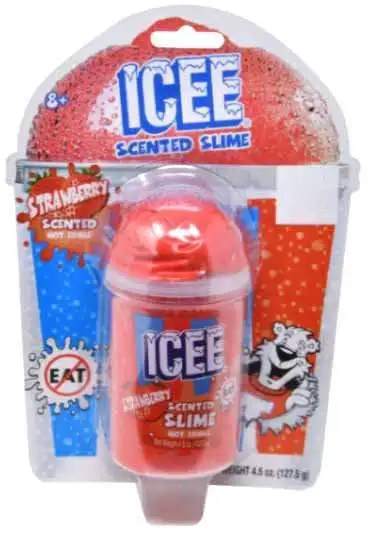 ICEE Scented Strawberry 4.5Oz Slime