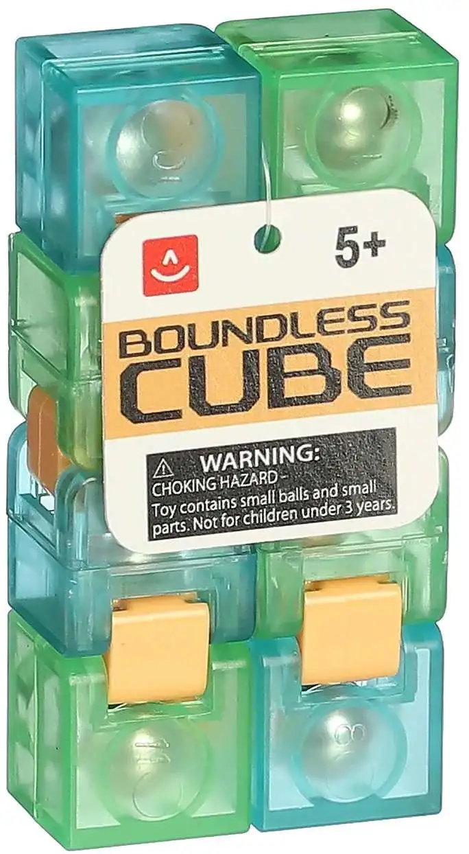 Coundless Cube 3-Inch Fidgest Toy [Blue & Green]