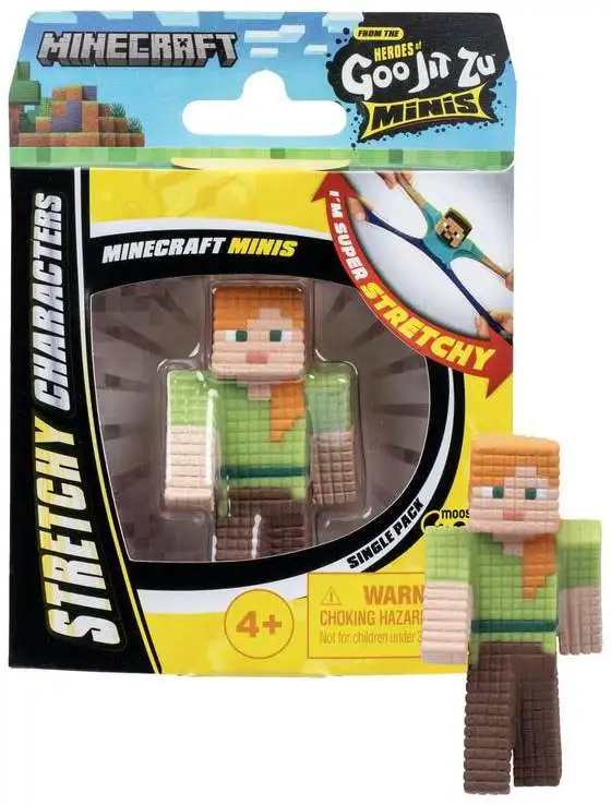 Heroes of Goo Jit Zu Minecraft Alex 3-Inch Mini Figure
