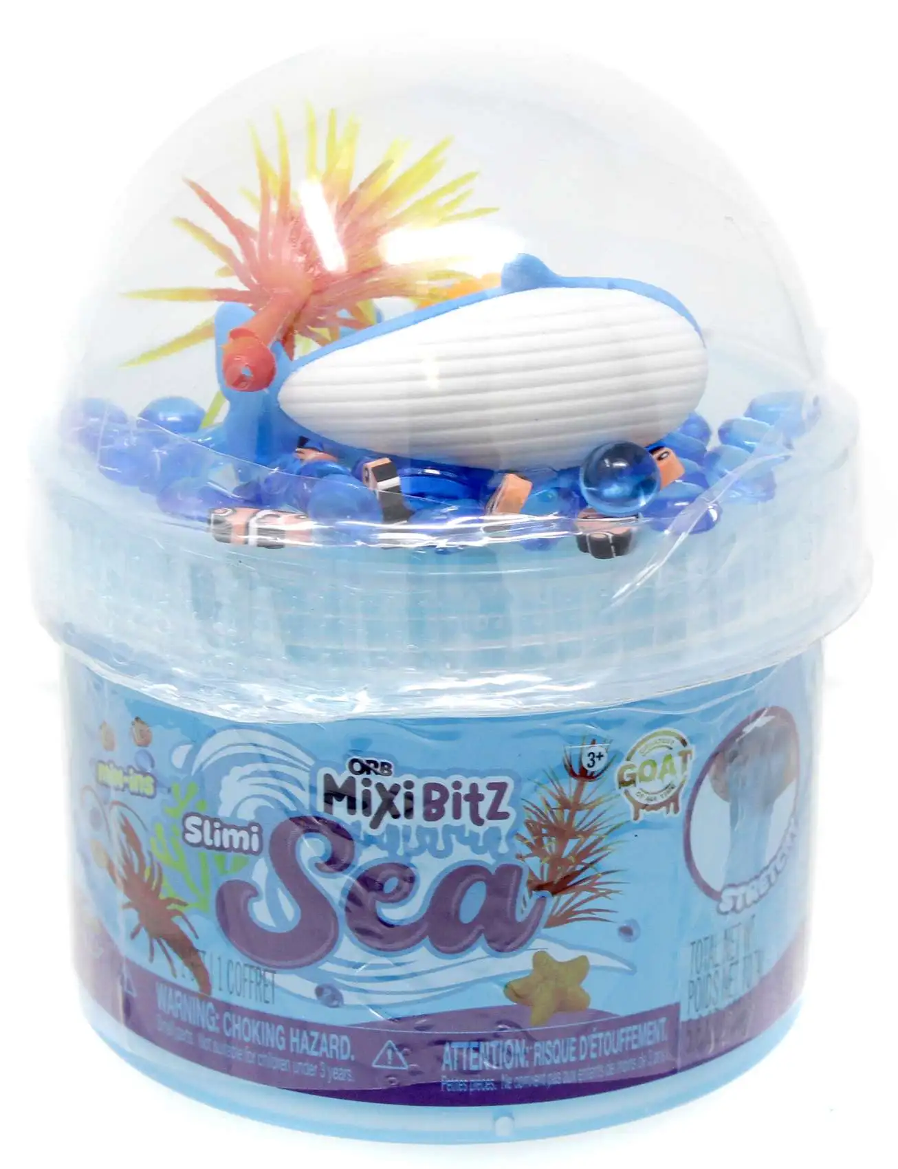 Mixi Bitz GOAT Slimi Sea 5.6 Oz Slime Whale ORB Toys - ToyWiz