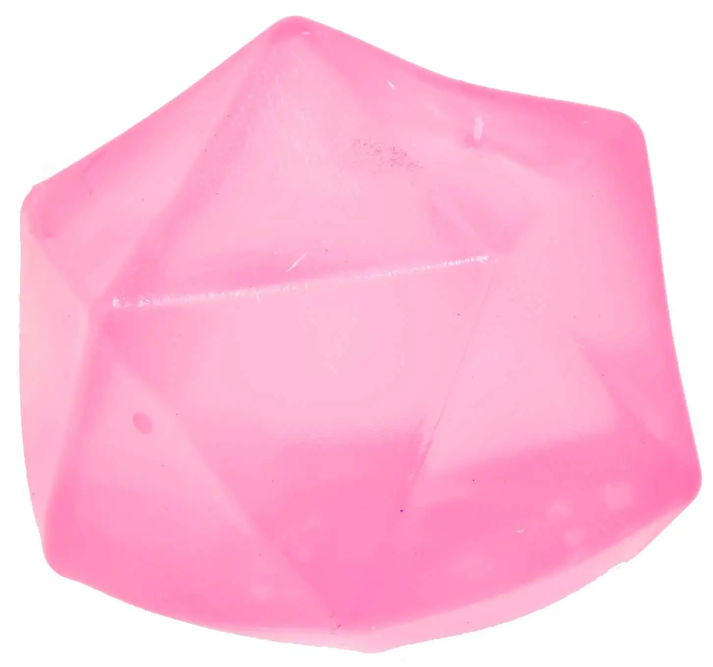 Maltose Polygonal PINK 2-Inch Stress Squishy Fidget Toy