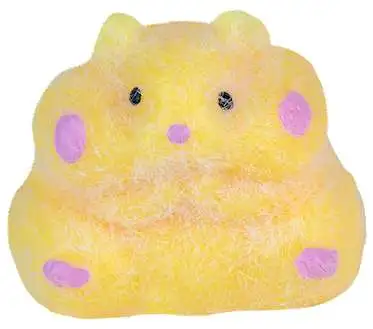 Taba-Licious Curiosities Fluffs Hamster 3-Inch Squeeze Toy [Yellow]