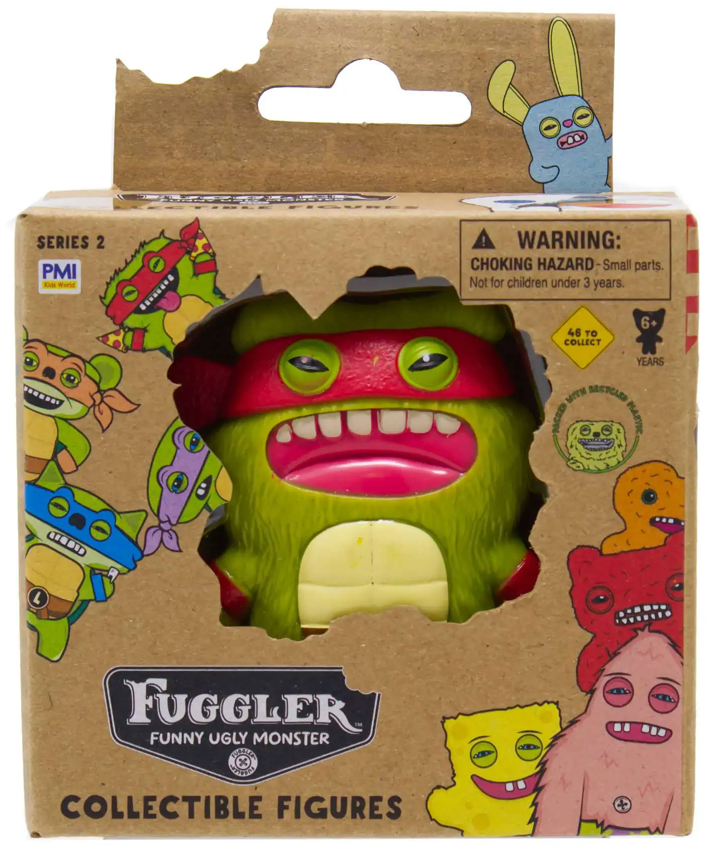 Fuggler Teenage Mutant Ninja Turtles Series 2 Raphael 2.5-Inch Mini Figure