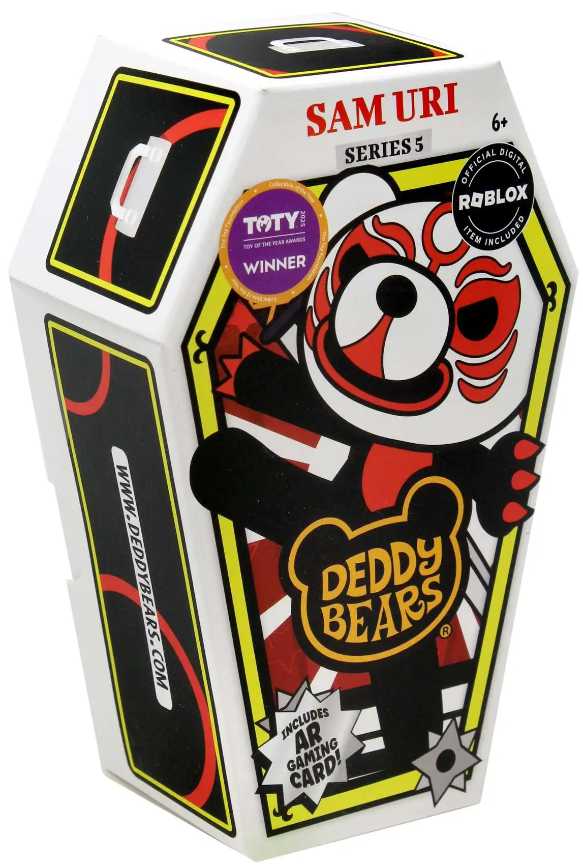 Deddy Bears Coffin Series 5 Sam Uri 5 Plush Includes AR Gaming