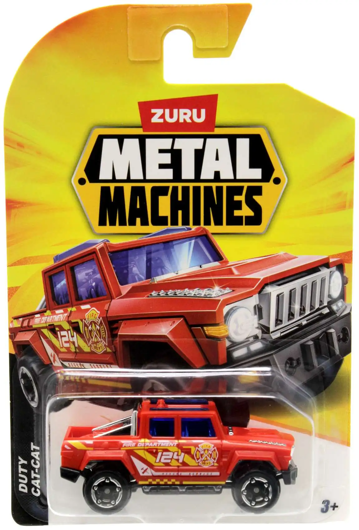Metal Machines Duty Diecast Vehicle [Red]