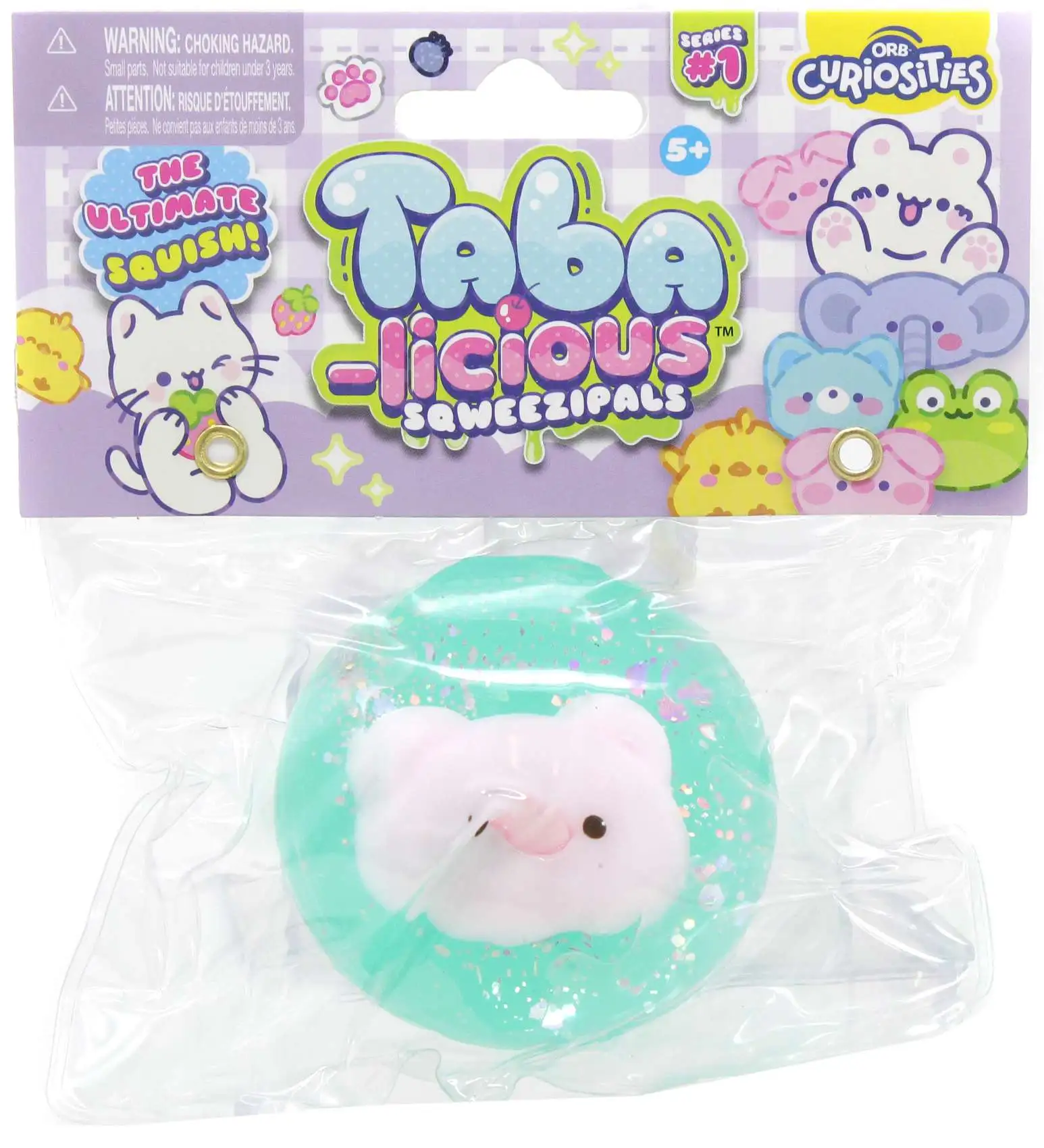 Taba-Licious Sqweezipals Pig 3-Inch Squeeze Toy