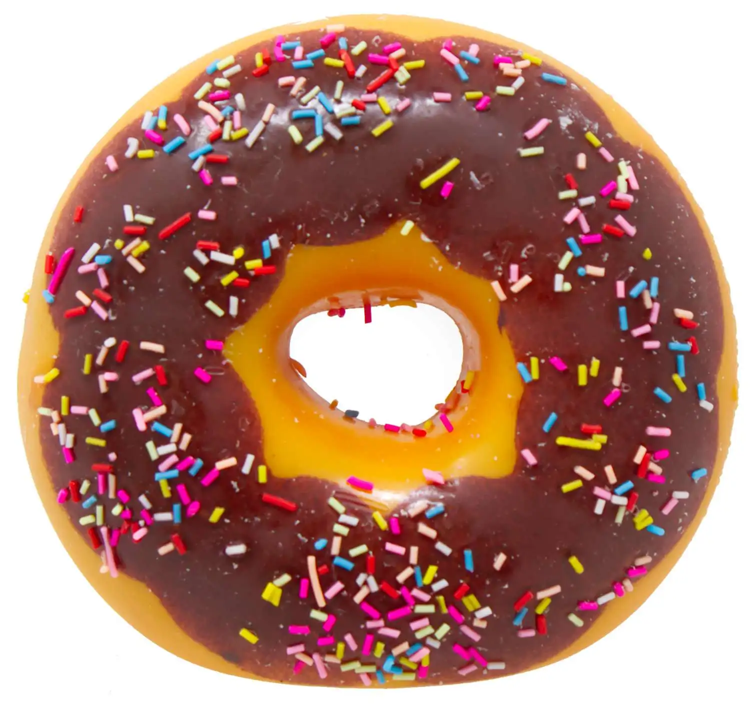 Food Pinch Toy Slow Rebound Chocolate Donut 3.5-Inch Squeeze Toy