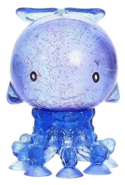 Squishy Little Suckers Sealife DARK BLUE 3 Suction Squeezy Toy