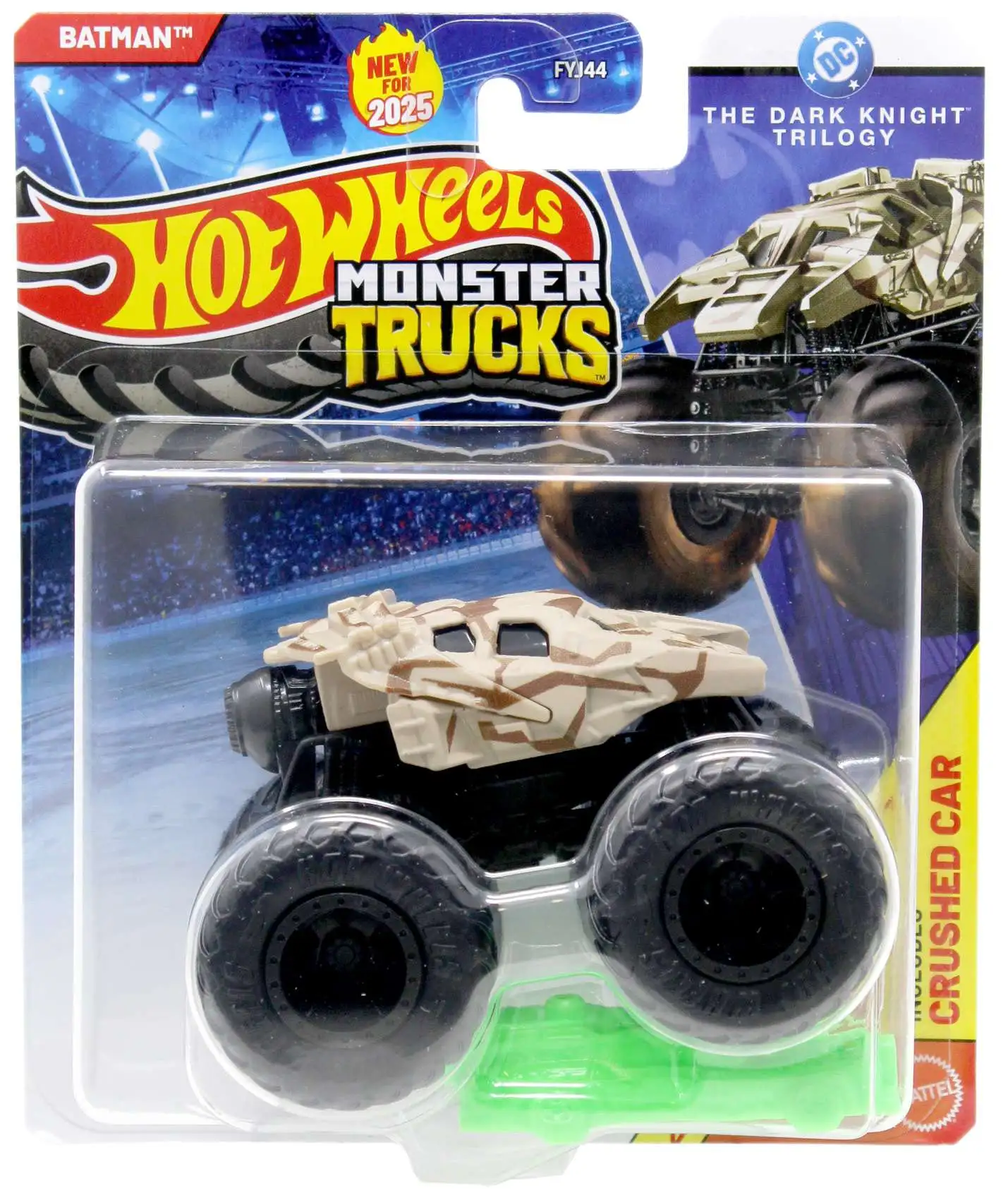 Hot Wheels Monster Trucks DC The Dark Knight Trilogy Batman Diecast Car