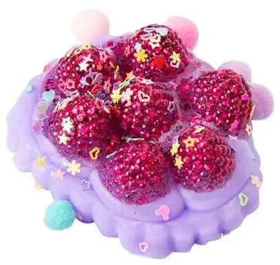 Taba-Licious Curiosities Yummies Raspberry Tart 4-Inch Squeeze Toy [Red]