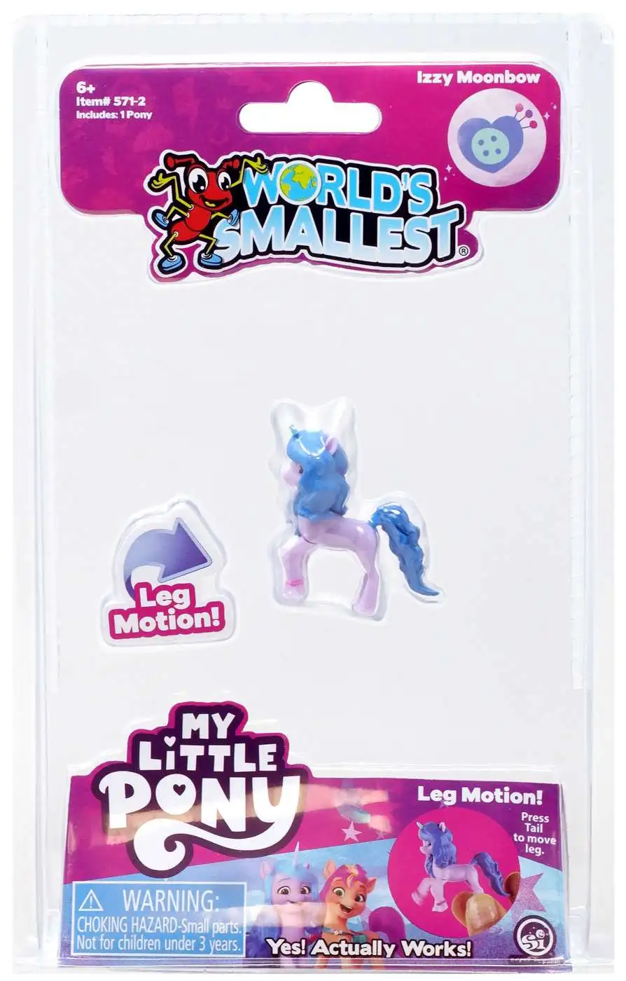 My Little Pony World's Smallest Series 2 Izzy Moonbow Micro Figure