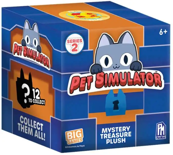 Roblox Pet Simulator X Series 2 Mystery Treasure Plush Mystery Pack 1  RANDOM Figure Epic DLC Code PhatMojo - ToyWiz