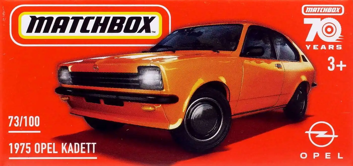 Matchbox Power Grabs 1975 Opel Kadett Diecast Car