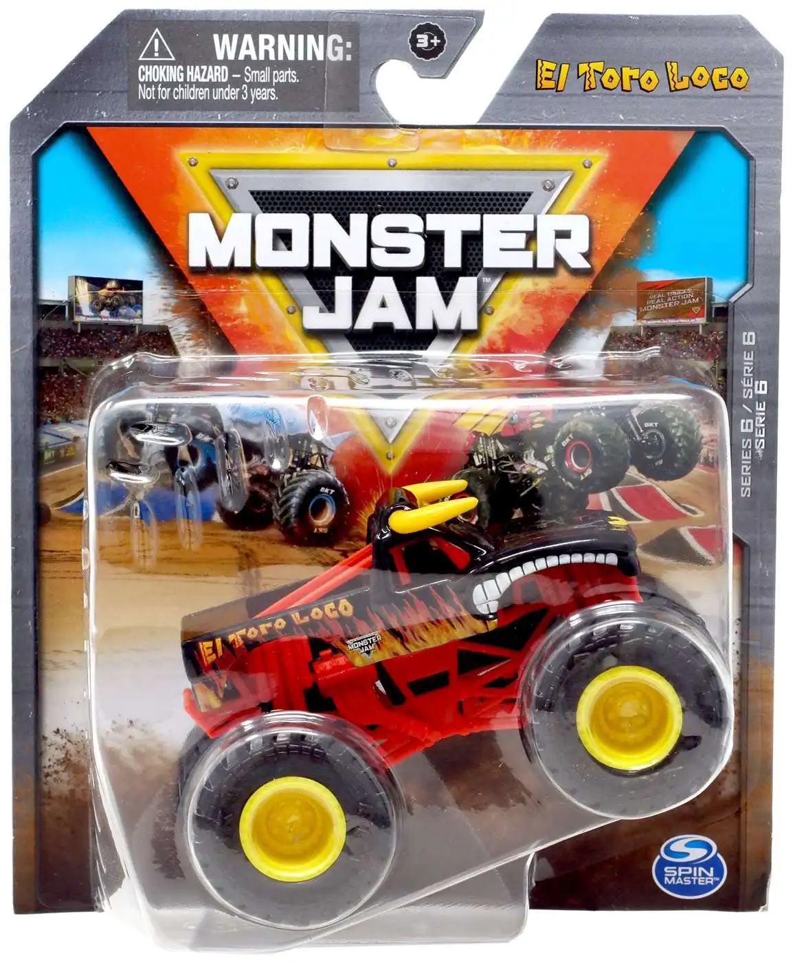 Monster Jam Series 6 El Toro Loco 164 Diecast Car Spin Master - ToyWiz