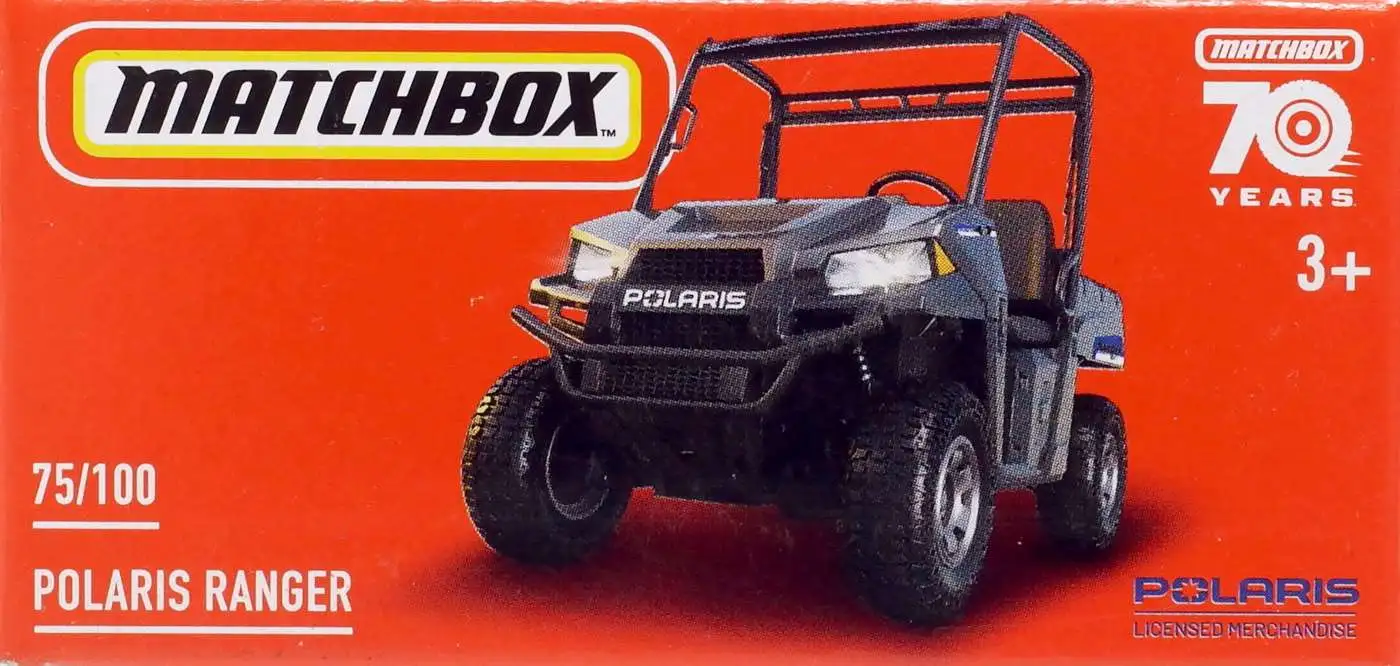 Matchbox 70th Anniversary Drive Your Adventure Polaris Ranger Diecast Car