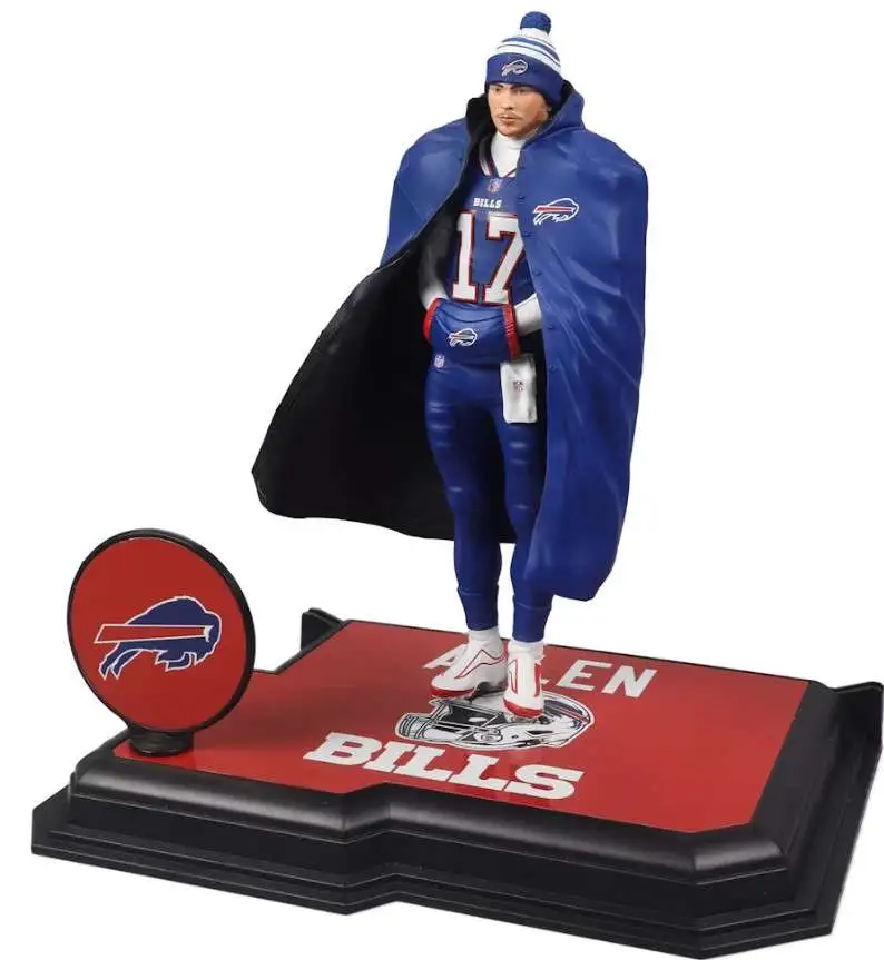 McFarlane Toys NFL Buffalo Bills Sports Picks Football Josh Allen Action Figure [Blue Jersey, Chase]