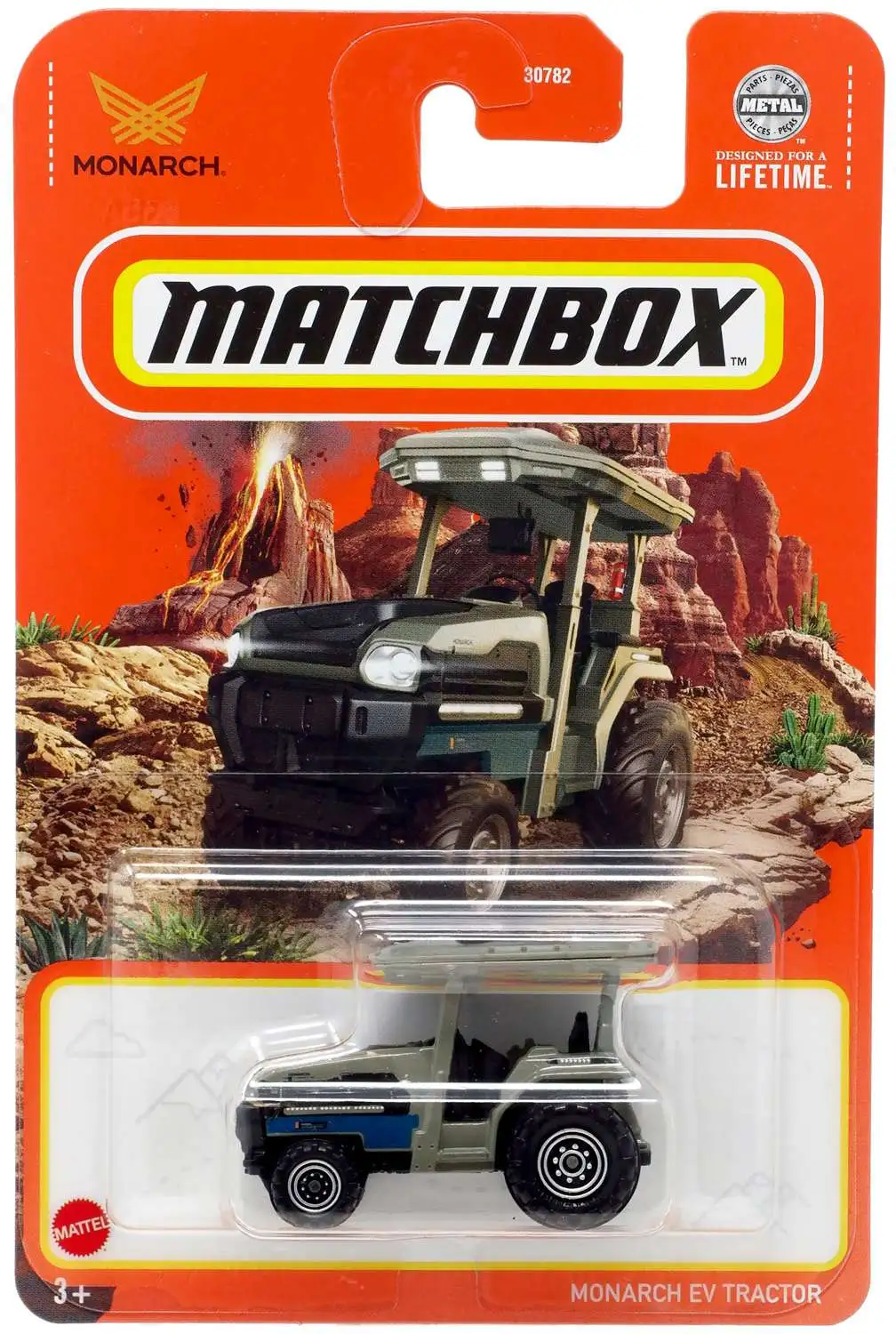 Matchbox Monarch EV Tractor Diecast Car