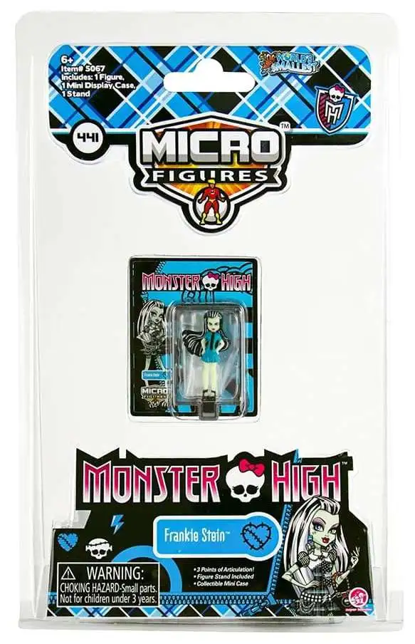 World's Smallest Monster High Micro Figures Frankie Stein 1.25-Inch Micro Figure