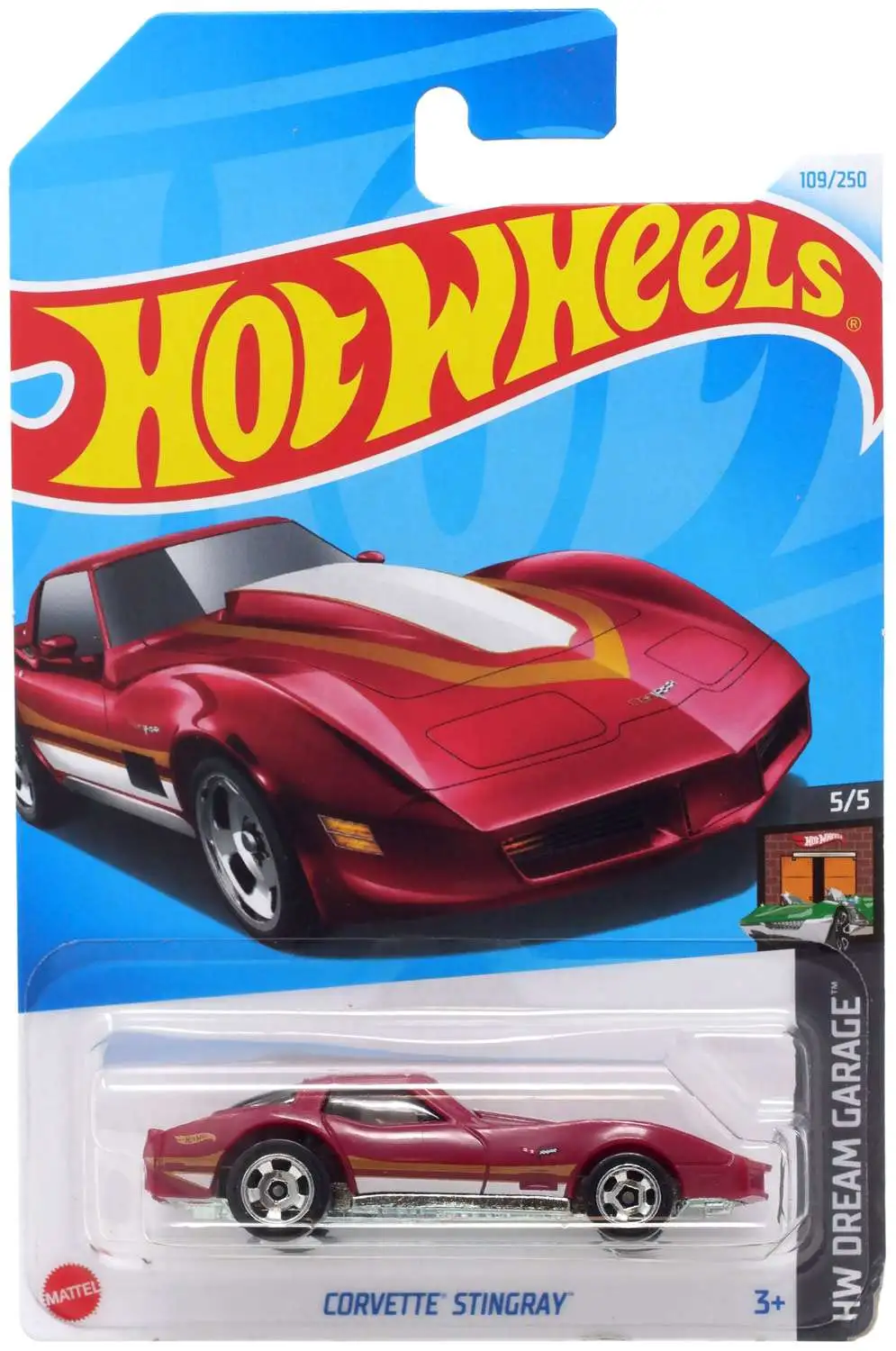 Hot Wheels HW Dream Garage Corvette Stingray Diecast Car