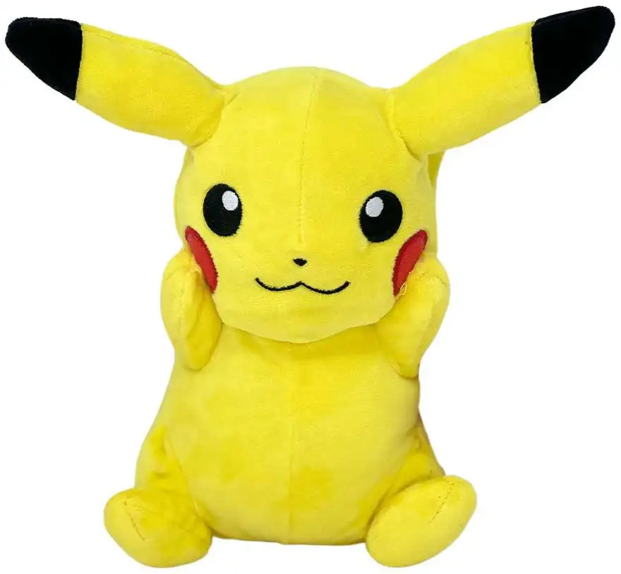 Pokemon Pikachu 8-Inch Plush [Hands on Cheeks]