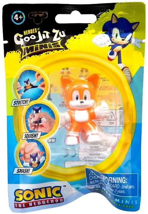 Heroes of Goo Jit Zu Sonic the Hedgehog MINIS Tails 2.5-Inch Mini Figure [Metallic]