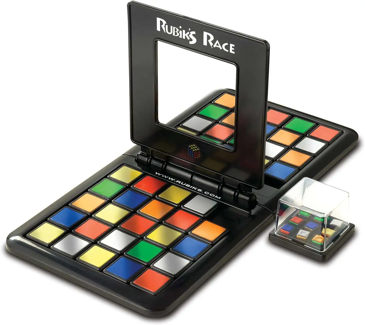 Rubiks Rubiks Race Game Metallic Edition Spin Master - ToyWiz