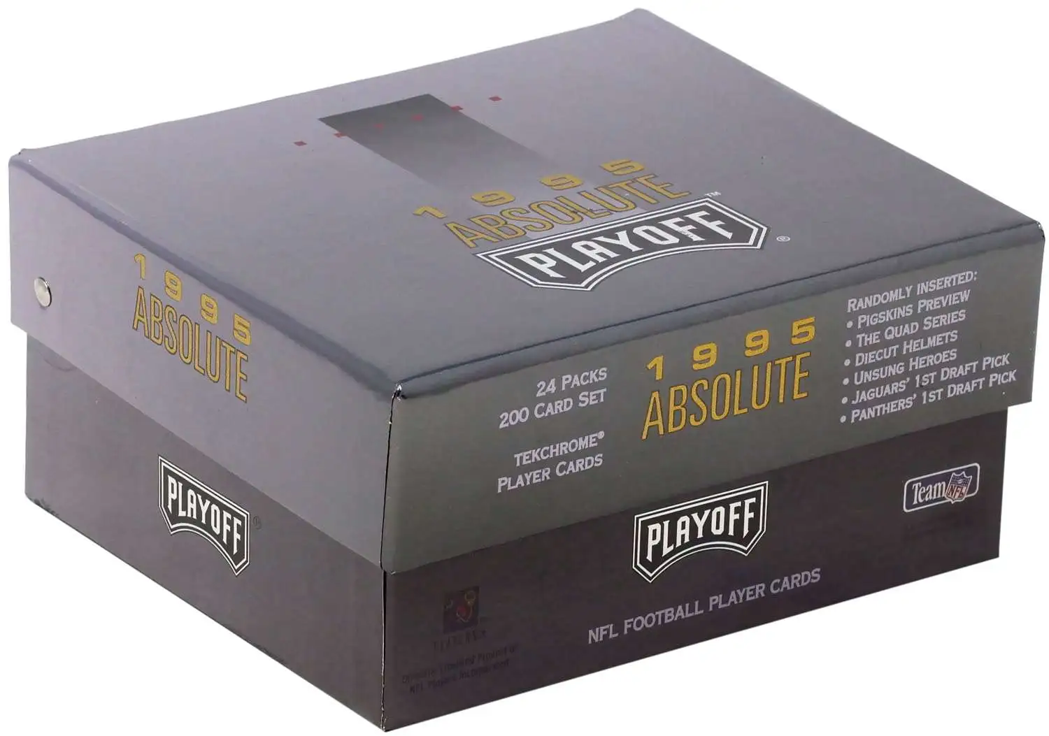 NFL Playoff 1995 Absolute Football Trading Card HOBBY Box [24 Packs]