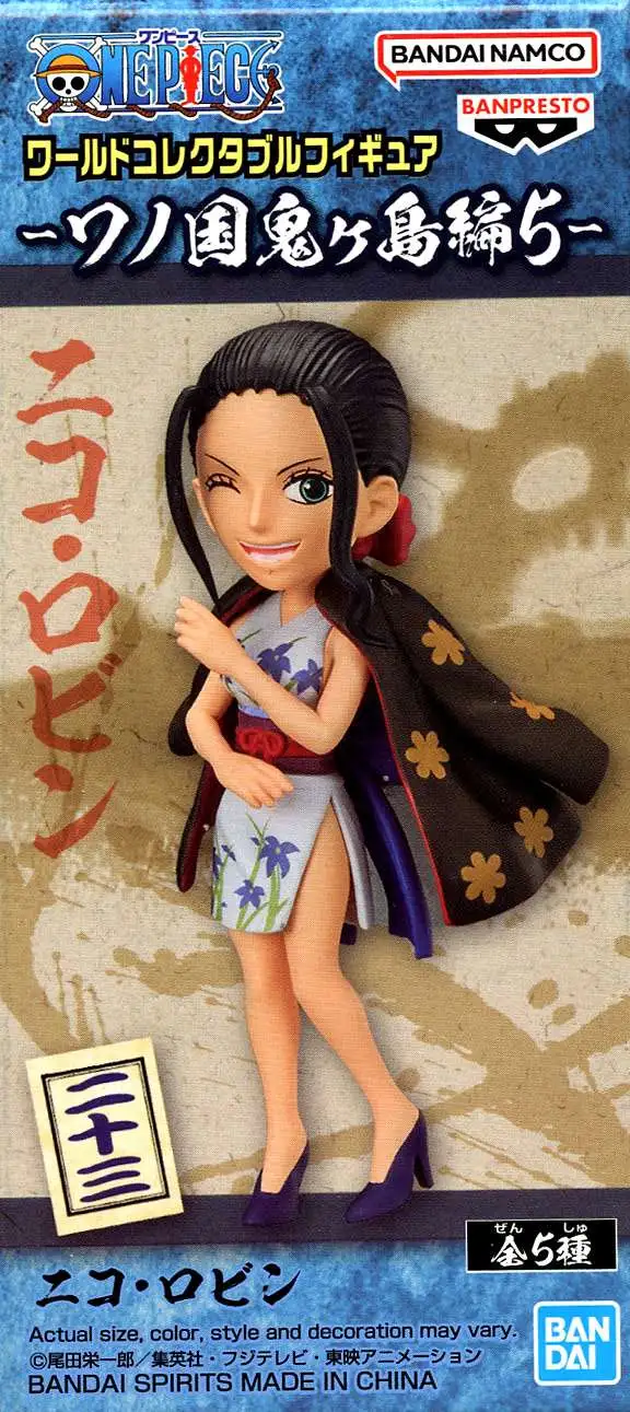 ワンピース ニコロビン NicoRobin wcf 塗装済み完成品 フィギュア One Piece WCF World Collectible Figure Wanokuni Onigashima 5