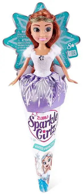 Sparkle Girlz Winter Princess Purple 10.5 Doll Zuru Toys