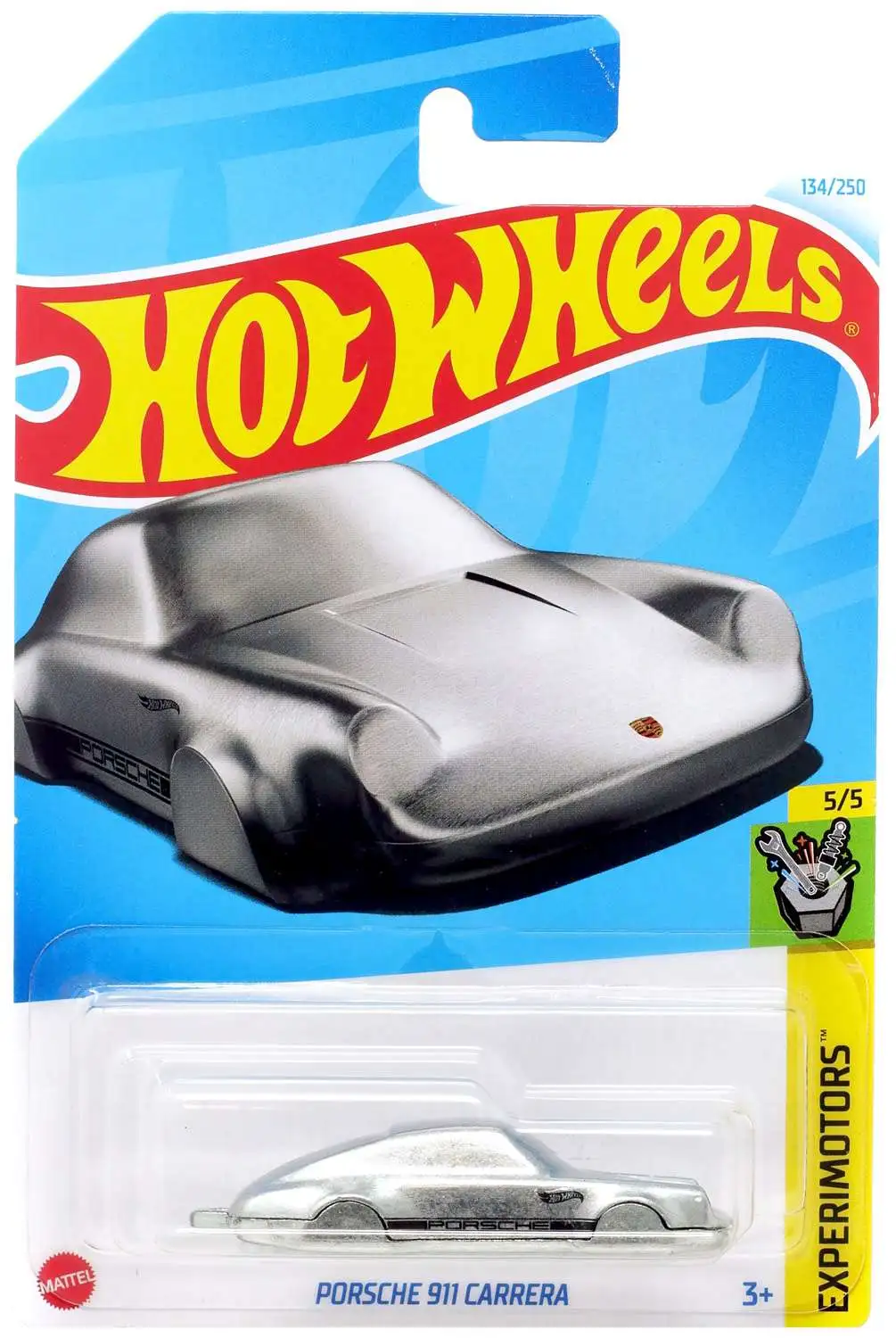 Hot Wheels Experimotors Porsche 911 Carrera 164 Diecast Car Mattel