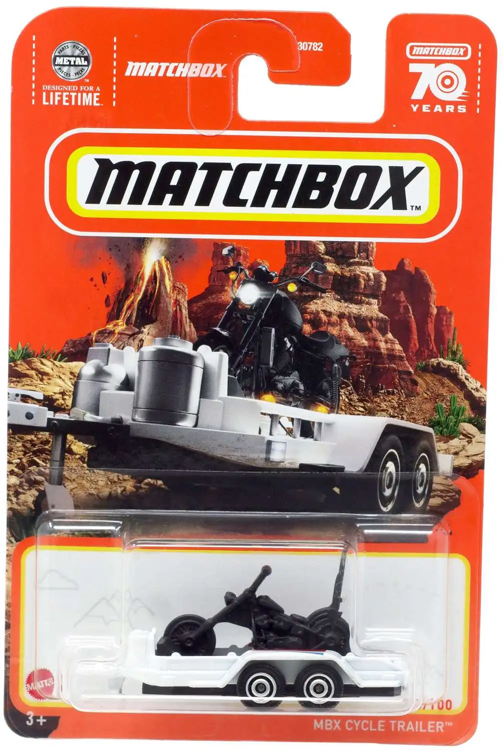 Matchbox MBX Cycle Trailer Diecast Car [Version 2]