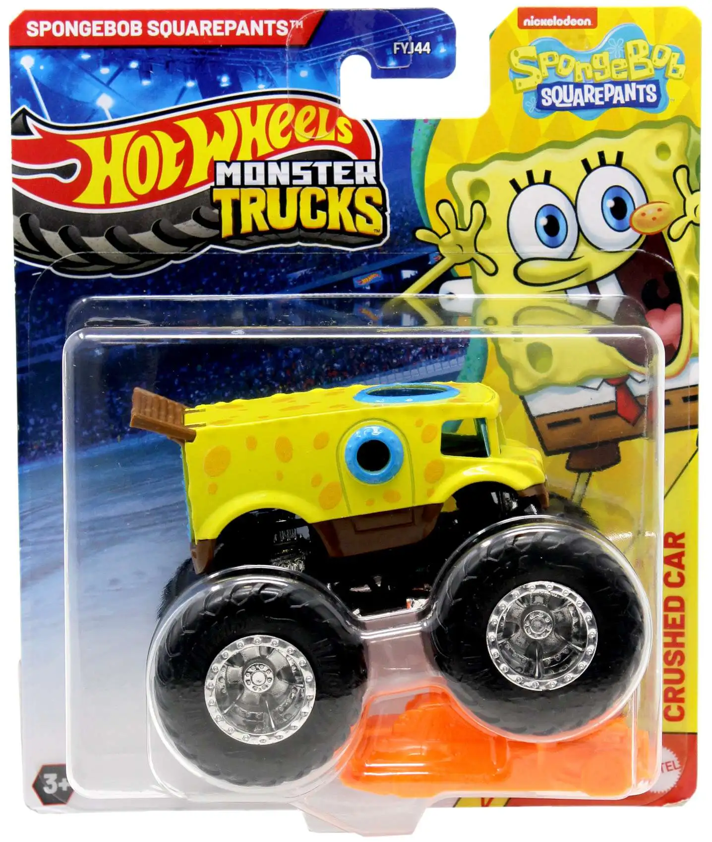 Hot Wheels Monster Trucks Spongebob Squarepants Diecast Car