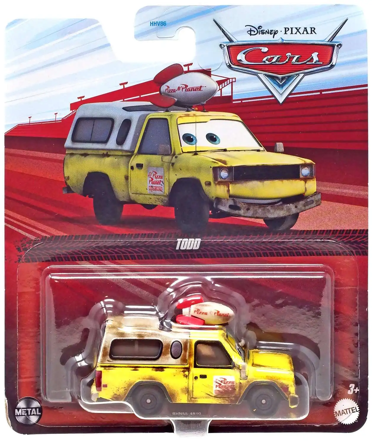Disney Pixar Cars Metal Todd 155 Diecast Car Pizza Planet Truck Mattel ...