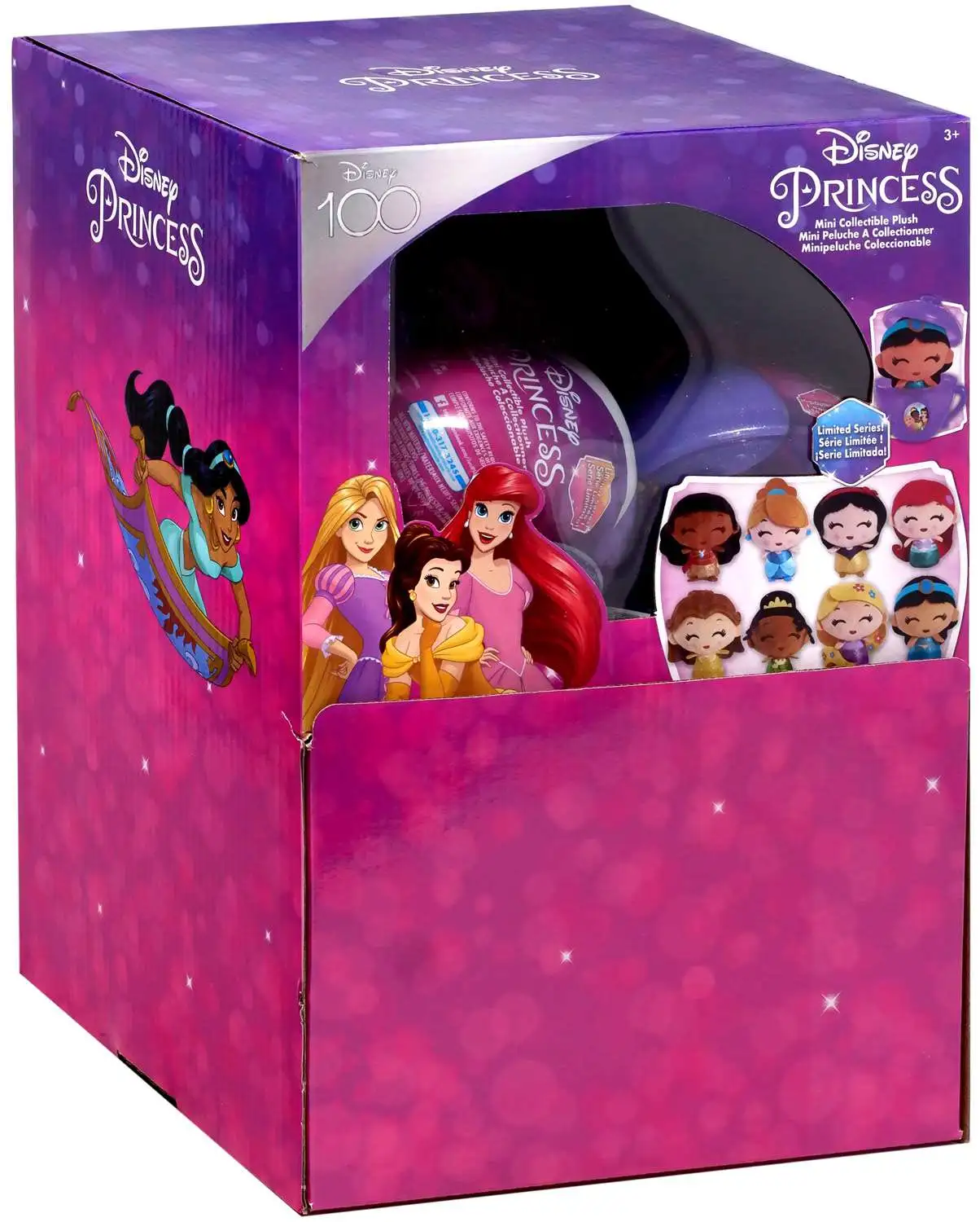 Disney Princess Disney100 Mini Plush Mystery Box 12 Packs