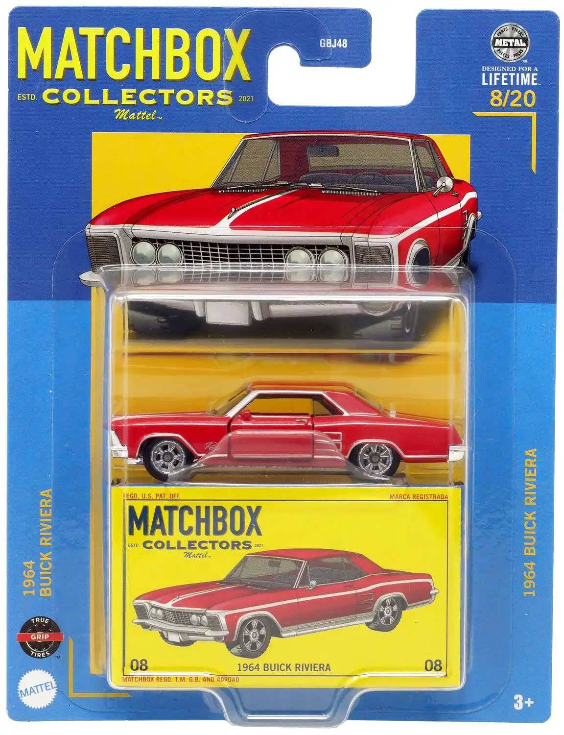 Matchbox Collectors 1964 Buick Riviera Diecast Vehicle