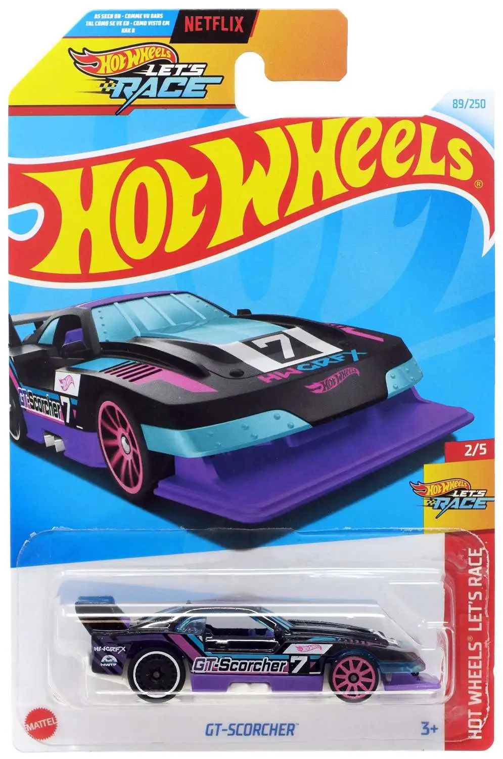 Hot Wheels Let's Race GT-Scorcher Diecast Car
