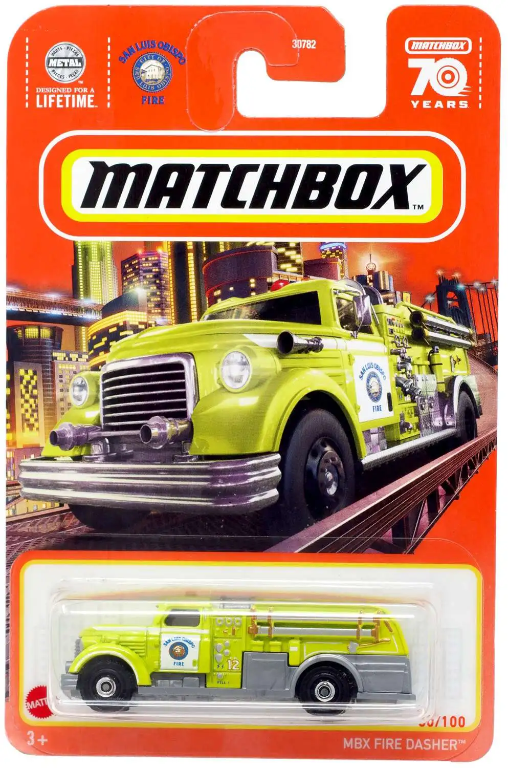 Matchbox MBX Fire Dasher Diecast Car Mattel - ToyWiz